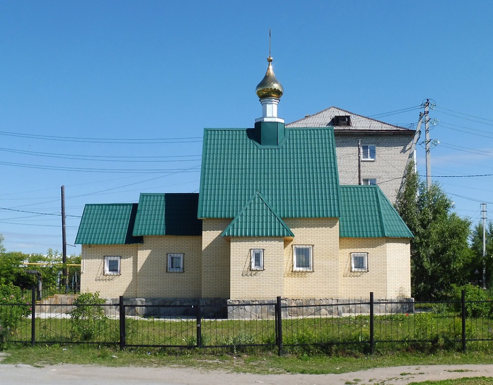 Церковь Ионы, Митрополита Московского, Верхнее Дуброво (Белоярский район (Белоярский ГО и ГО Верхнее Дуброво), Свердловская область). фасады, Южный фасад