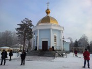 Церковь Андрея Первозванного, Освящение храма состоялось 9 декабря 2012г.<br>, Верхнее Дуброво, Белоярский район (Белоярский ГО и ГО Верхнее Дуброво), Свердловская область