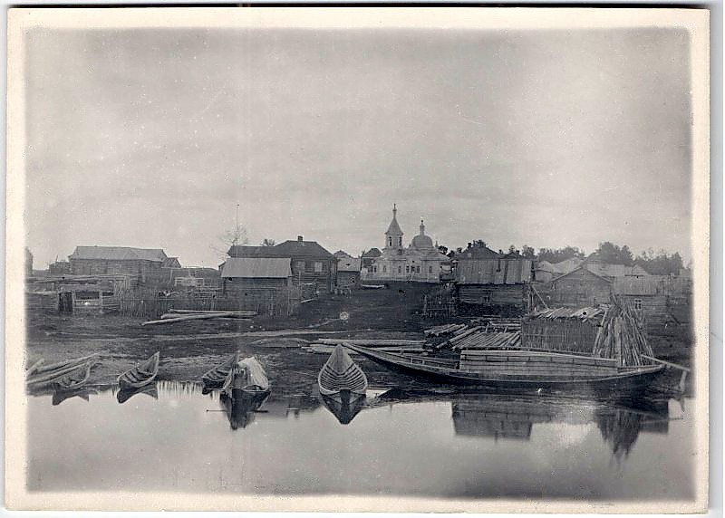 Полноват. Церковь Успения Пресвятой Богородицы. архивная фотография, Фото 1930-40-ых годов из фондов Музея Природы и Человека (ХМАО-Югра). Автор Виктор Григорьевич Балин