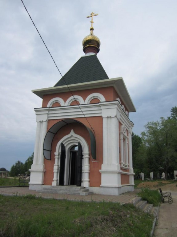 Биробиджан. Часовня Всех Святых на городском кладбище. фасады