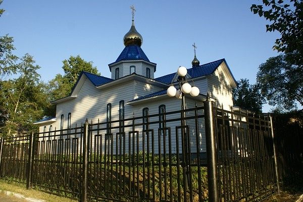 Церковь Илии Пророка, Амурзет (Октябрьский район, Еврейская автономная область). общий вид в ландшафте