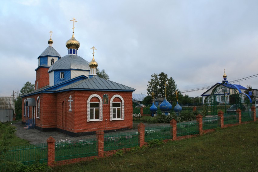 Церковь Рождества Христова, Первомайское (Батыревский район, Республика Чувашия). общий вид в ландшафте