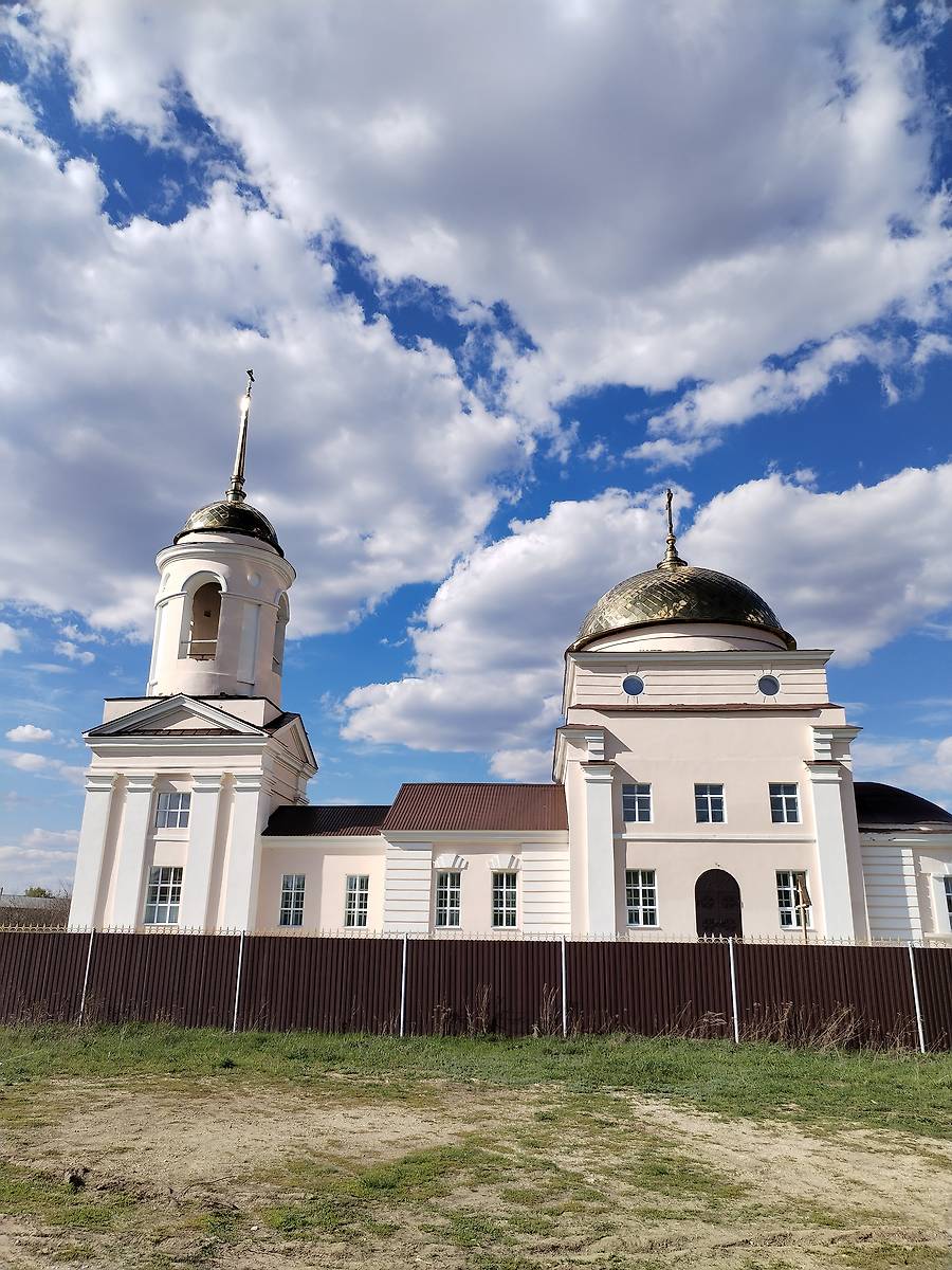 фасады. Церковь Иоанна Златоуста, Ивановка (Базарно-Карабулакский район, Саратовская область)