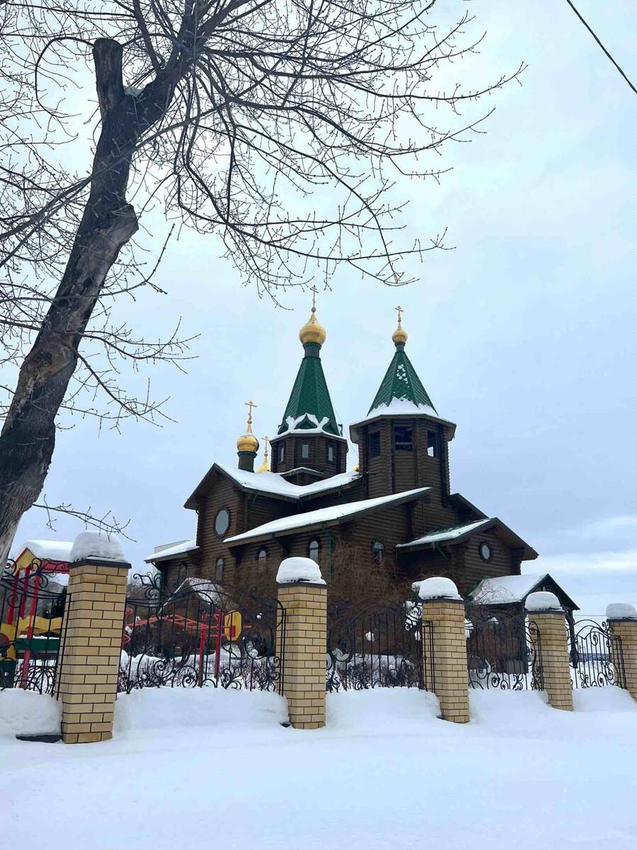 Дзержинск. Церковь Сергия Радонежского. фасады