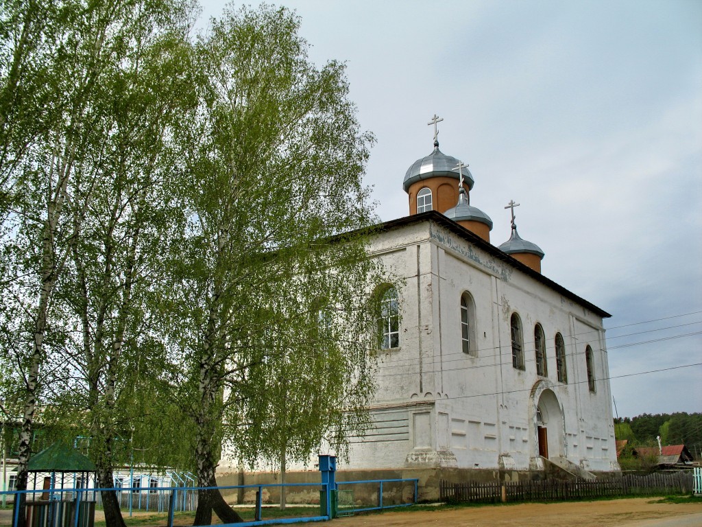 Церковь Владимирской иконы Божией Матери, Большой Вьяс (Лунинский район, Пензенская область). фасады