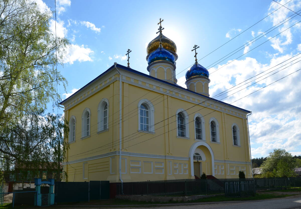 Церковь Владимирской иконы Божией Матери, Большой Вьяс (Лунинский район, Пензенская область). фасады