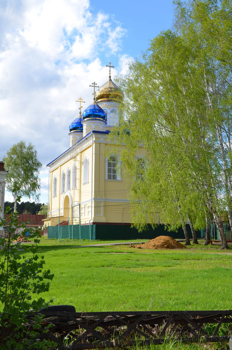 Церковь Владимирской иконы Божией Матери, Большой Вьяс (Лунинский район, Пензенская область). художественные фотографии