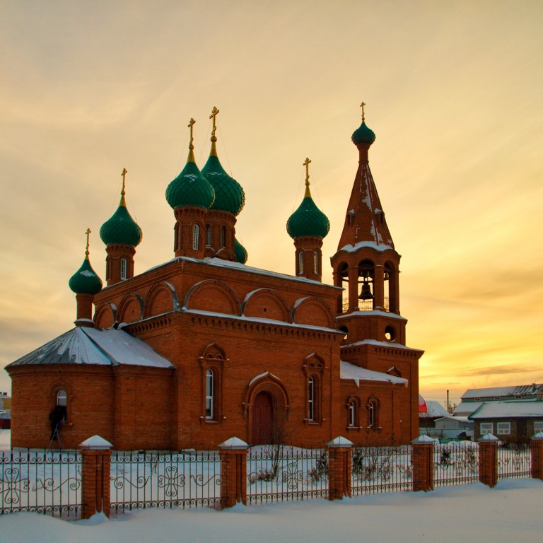 Комсомольское. Церковь Вознесения Господня. фасады