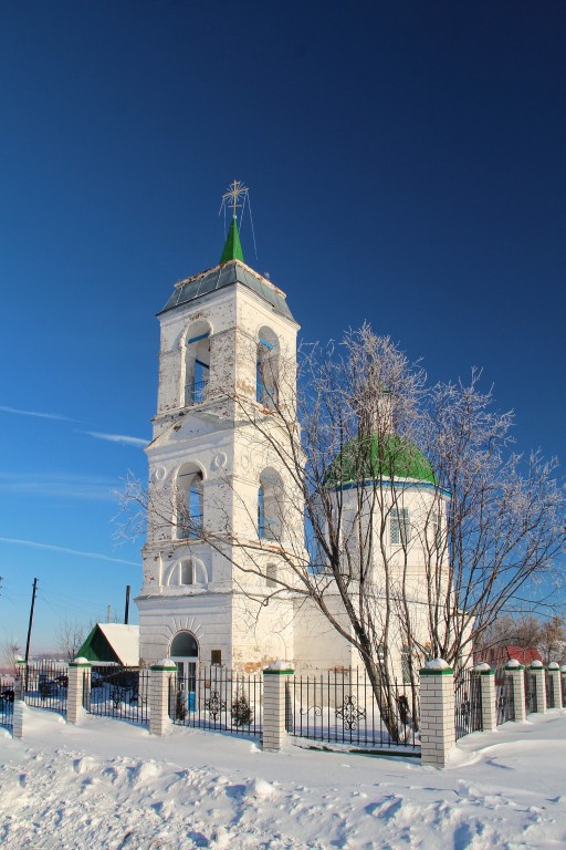 Шигали. Церковь Воскресения Христова. фасады