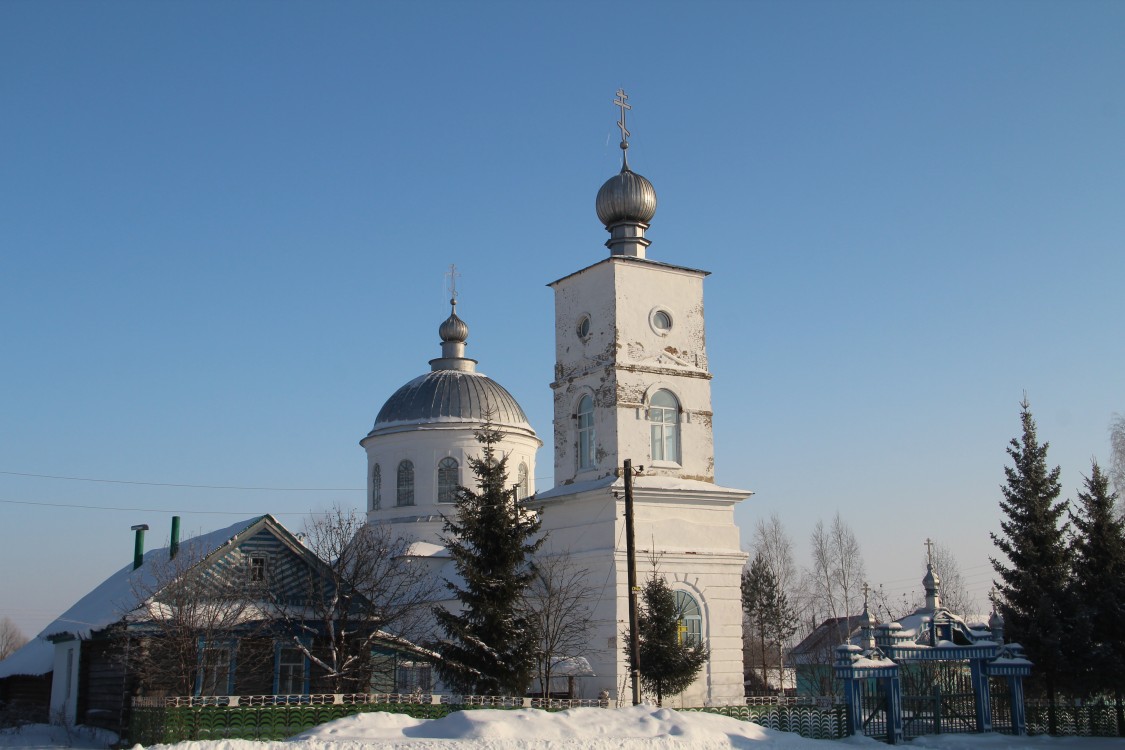 Церковь Рождества Пресвятой Богородицы, Ачаксы (Канашский район и г. Канаш, Республика Чувашия). фасады