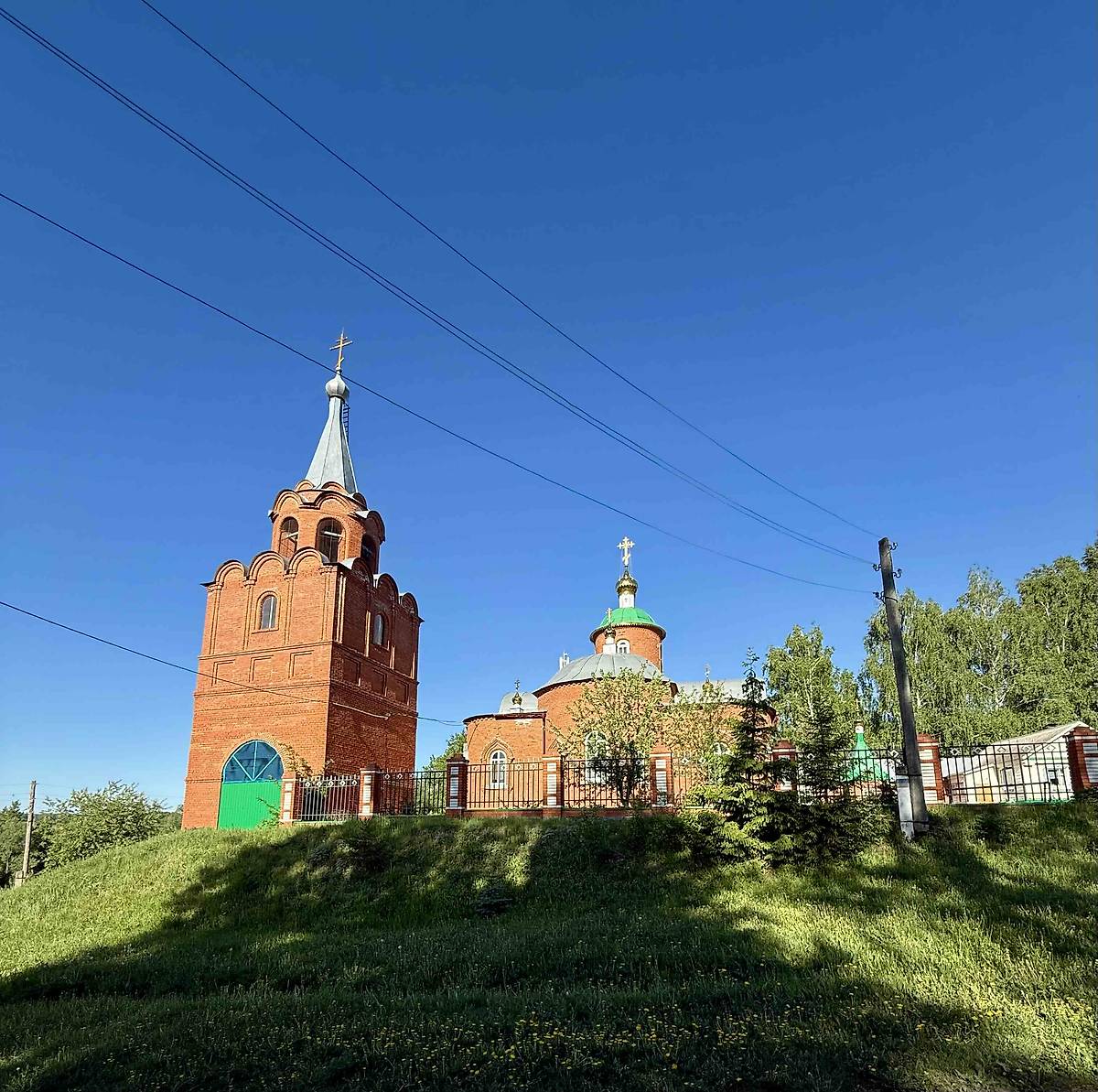 фасады. Церковь Космы и Дамиана, Тобурданово (Канашский район и г. Канаш, Республика Чувашия)
