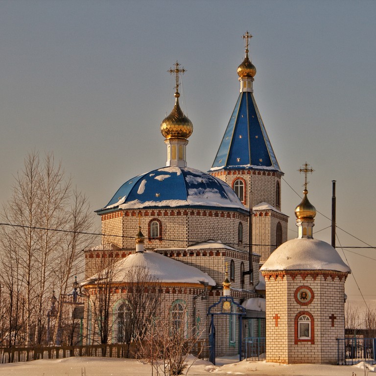 Напольные Котяки. Церковь Покрова Пресвятой Богородицы. фасады