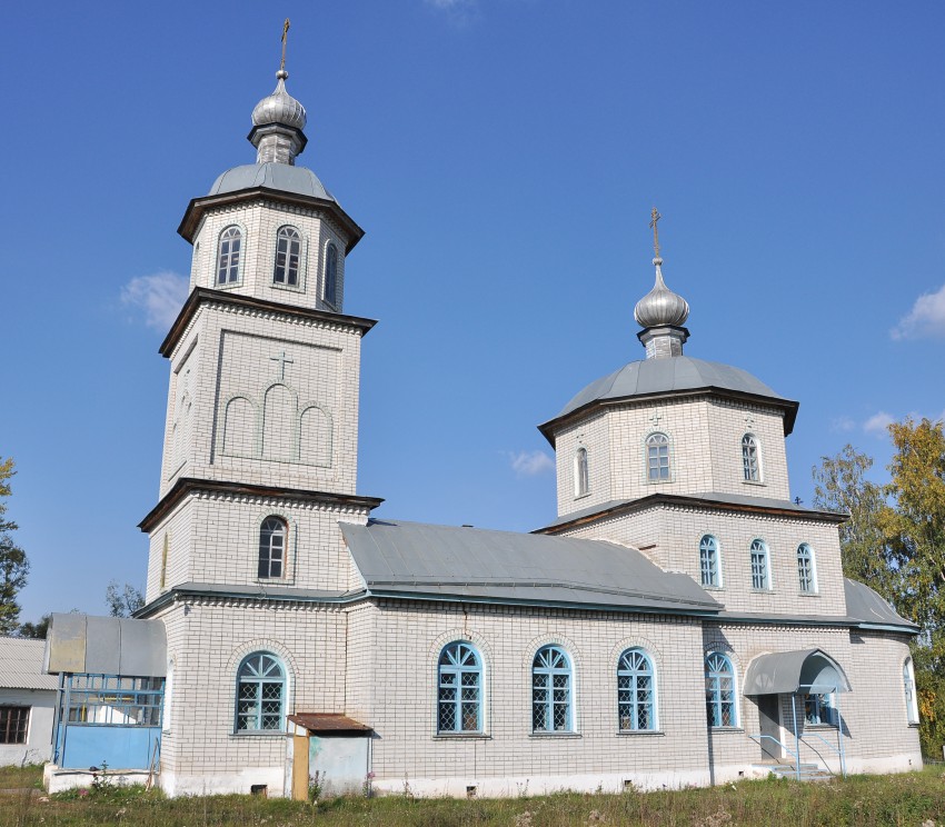 Церковь Николая Чудотворца, Ухманы (Канашский район и г. Канаш, Республика Чувашия). фасады