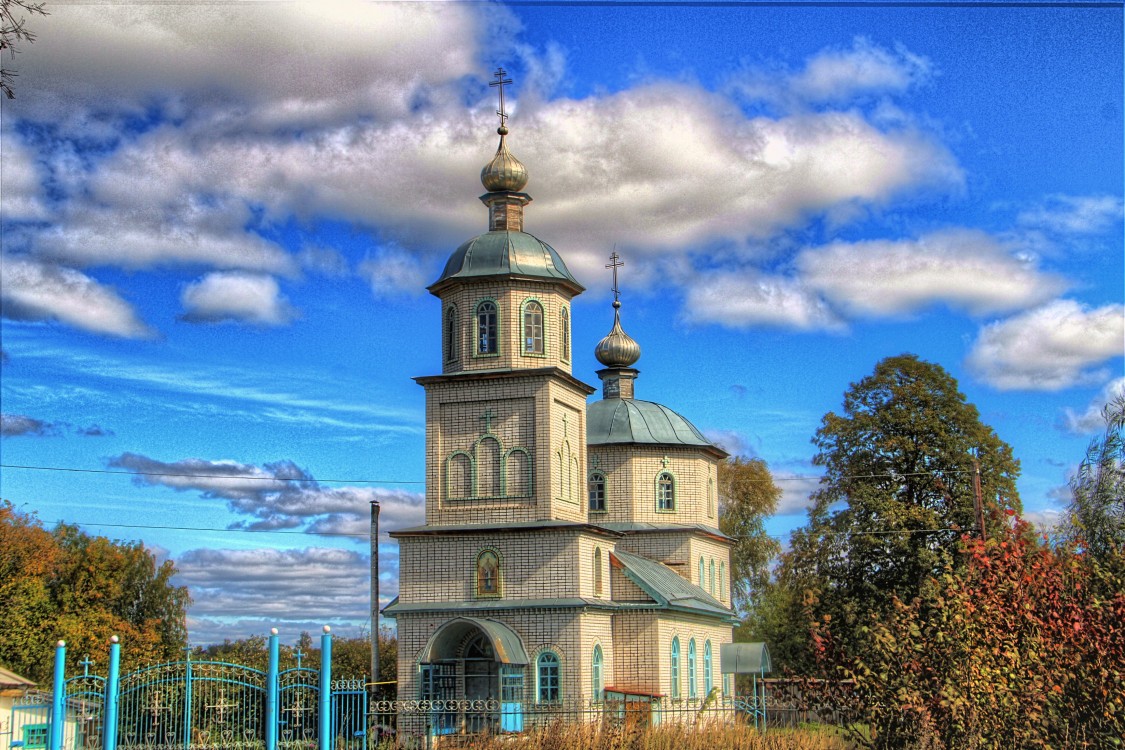 Ухманы. Церковь Николая Чудотворца. фасады