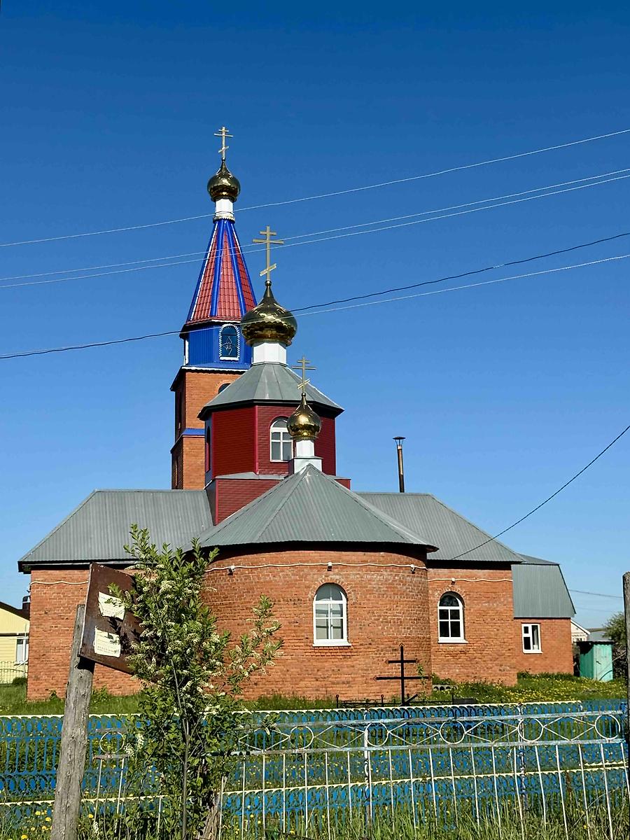 фасады. Церковь Иоанна Предтечи (новая), Вутабоси (Канашский район и г. Канаш, Республика Чувашия)