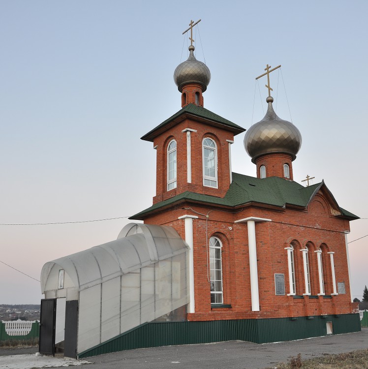 Новые Шальтямы. Церковь Николая Чудотворца. фасады