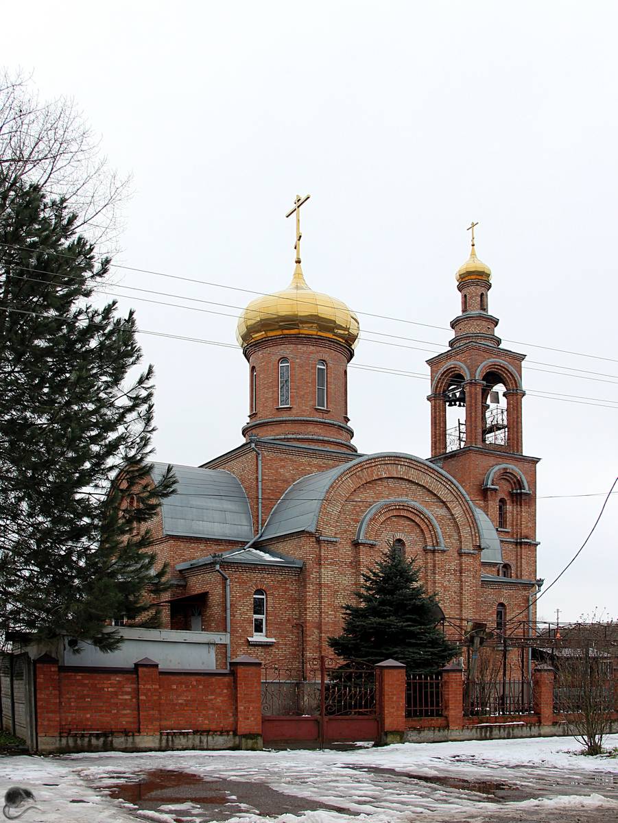 фасады. Церковь Всех Святых, в земле Российской просиявших, Левокумка (Минераловодский район, Ставропольский край)