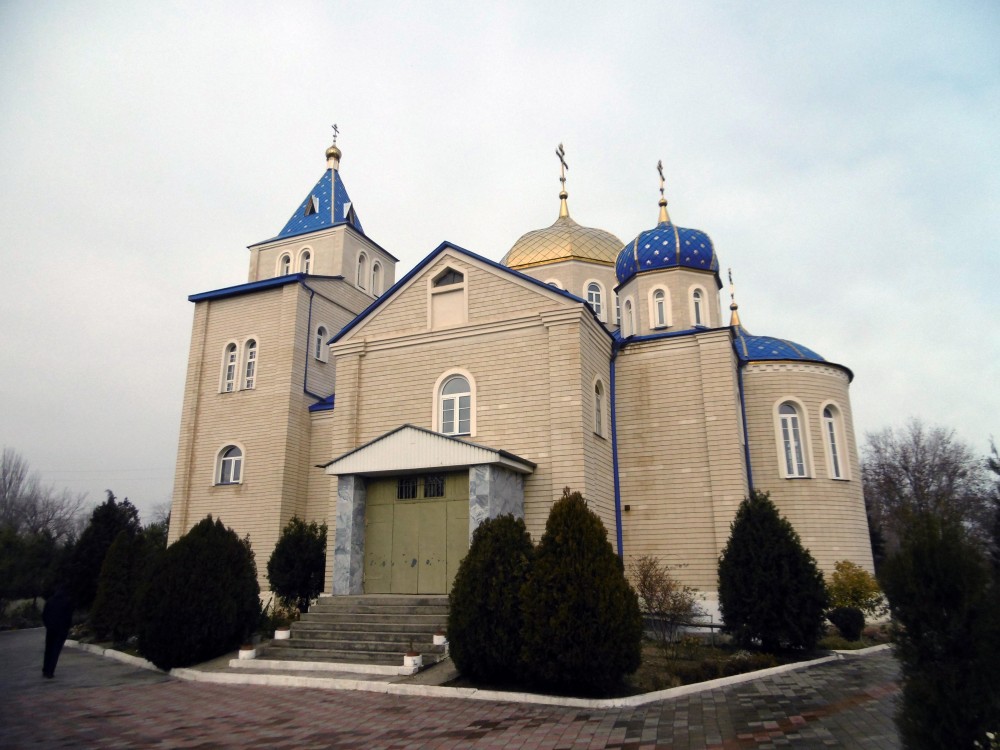 Церковь Казанской иконы Божией Матери, Каспийск (Каспийск, город, Республика Дагестан). фасады, Южный фасад храма