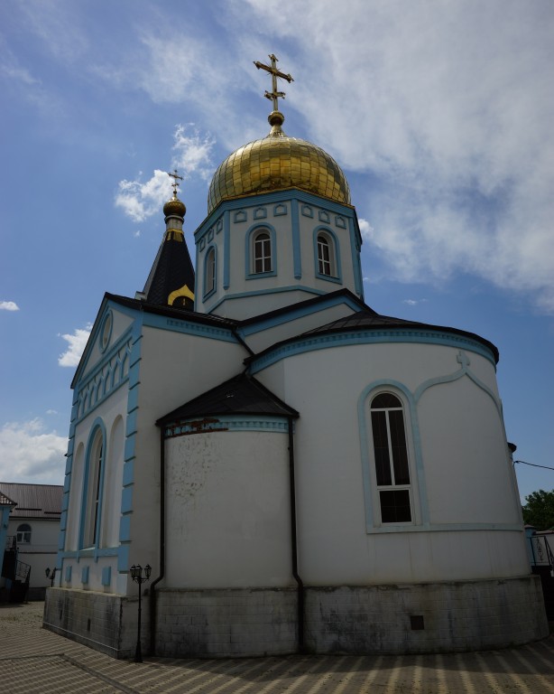 Ново-Синайский Покровский монастырь. Церковь Покрова Пресвятой Богородицы, Сунжа (Сунжа, город, Республика Ингушетия). фасады