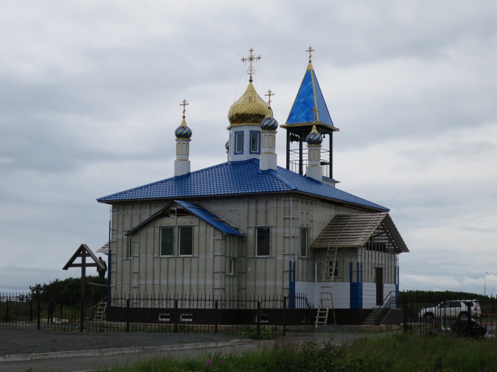 Усть-Камчатск. Церковь Покрова Пресвятой Богородицы. фасады