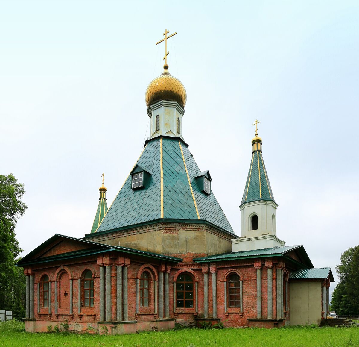 Церковь Богоявления Господня, Опарино (Сергиево-Посадский городской округ, Московская область). фасады