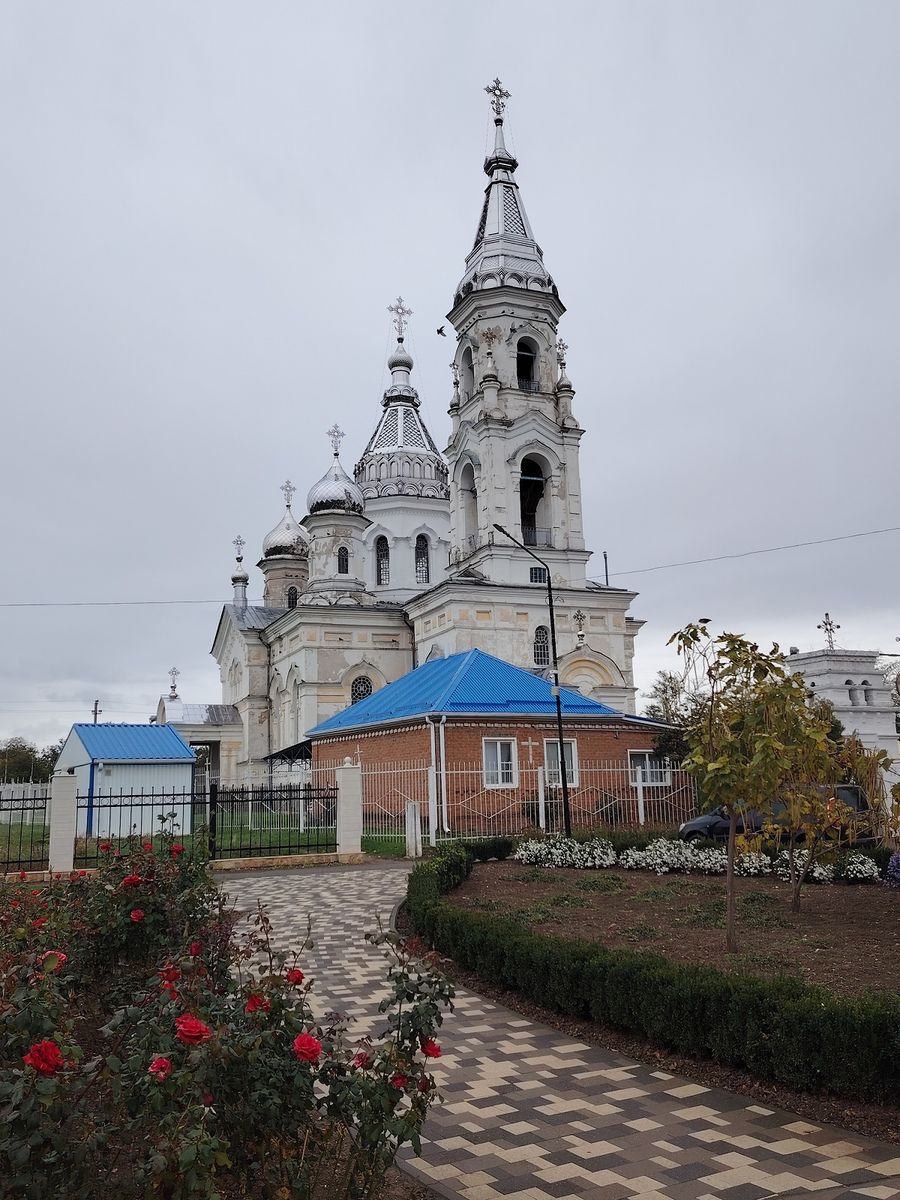 Церковь Николая Чудотворца, Дмитриевское (Красногвардейский район, Ставропольский край). фасады