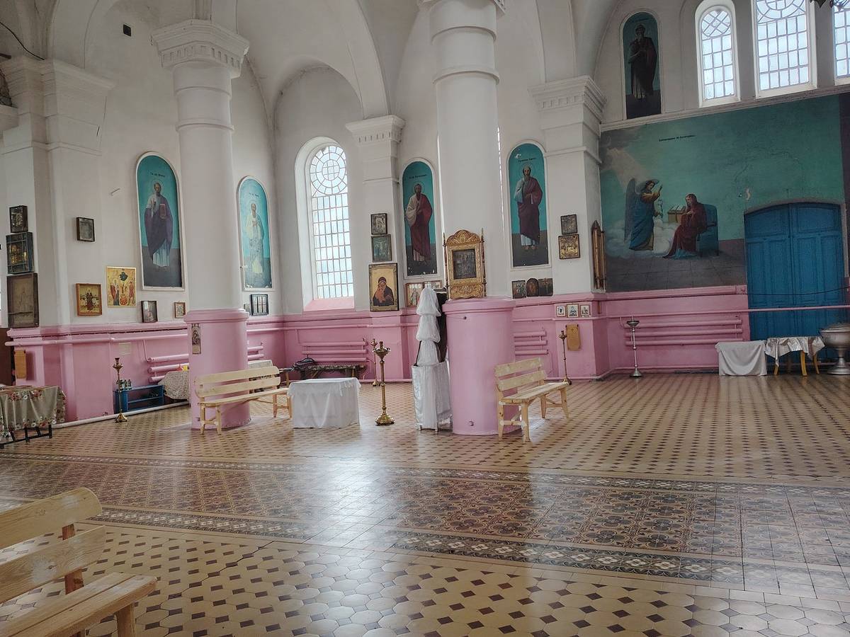 Церковь Николая Чудотворца, Дмитриевское (Красногвардейский район, Ставропольский край). интерьер и убранство