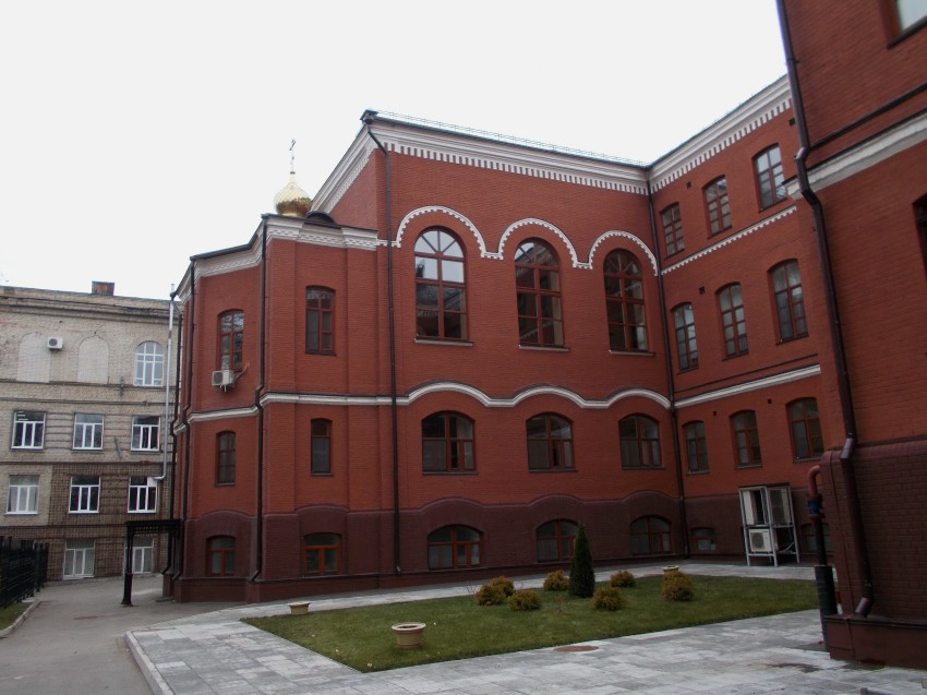Домовая церковь Иоанна Богослова в действующем здании Духовной семинарии, Саратов (Саратов, город, Саратовская область). фасады