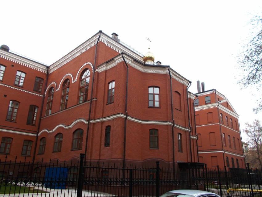 Домовая церковь Иоанна Богослова в действующем здании Духовной семинарии, Саратов (Саратов, город, Саратовская область). фасады