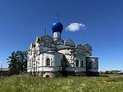 Сурский Иоанно-Богословский женский монастырь. Собор Успения Пресвятой Богородицы, Вид с юго-востока, Сура, Пинежский район, Архангельская область