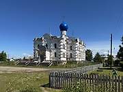 Сурский Иоанно-Богословский женский монастырь. Собор Успения Пресвятой Богородицы, Вид с юго-запада, Сура, Пинежский район, Архангельская область