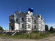 Сурский Иоанно-Богословский женский монастырь. Собор Успения Пресвятой Богородицы, Вид с юго-запада, Сура, Пинежский район, Архангельская область