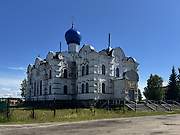 Сурский Иоанно-Богословский женский монастырь. Собор Успения Пресвятой Богородицы, Вид с северо-запада, Сура, Пинежский район, Архангельская область