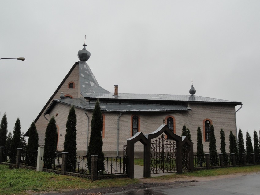 Моленная Успения Пресвятой Богородицы и Николая Чудотворца, Прейли (Прейльский край, Латвия). фасады