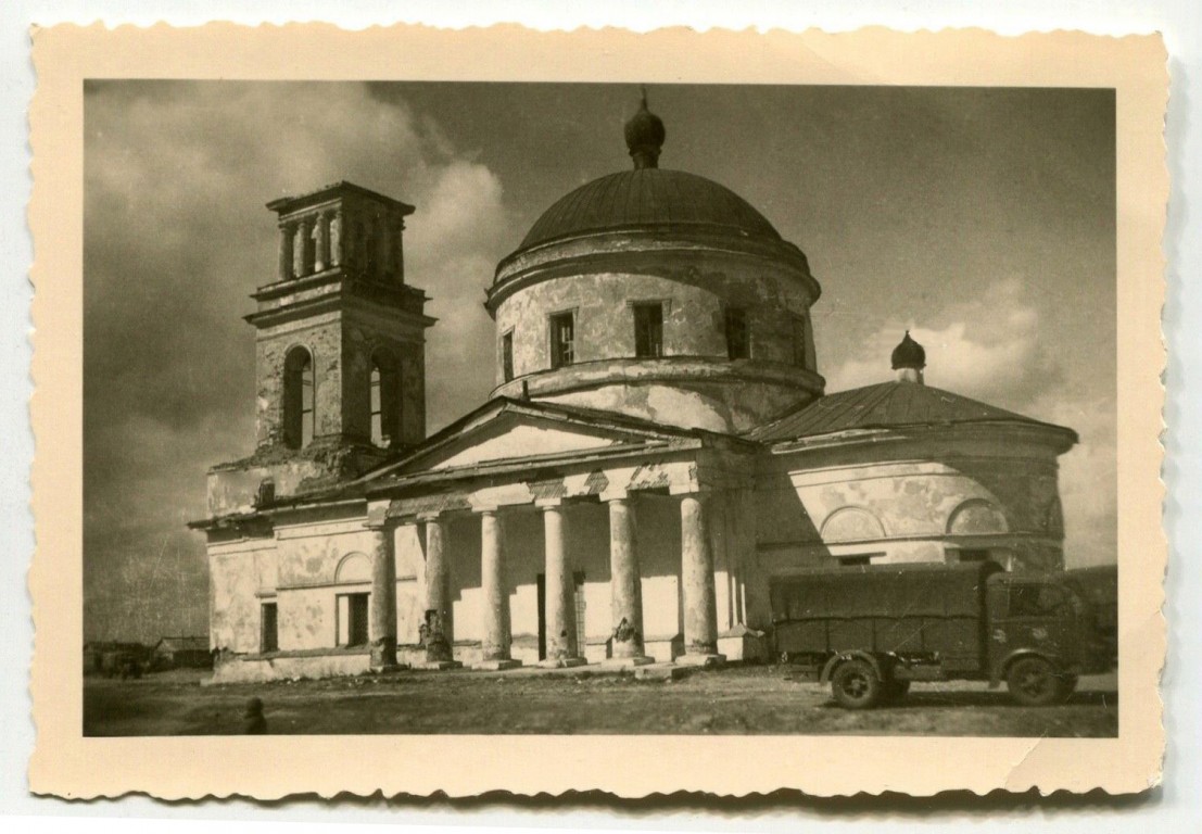 Карповка. Церковь Петра и Павла. архивная фотография, Фото 1942 г. с аукциона e-bay.de