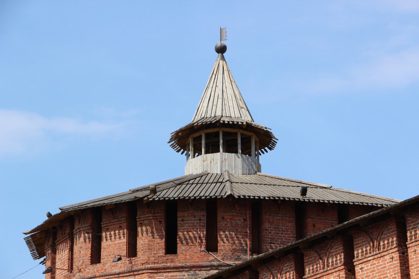 Коломна. Часовня Параскевы Пятницы в Грановитой башне кремля. архитектурные детали