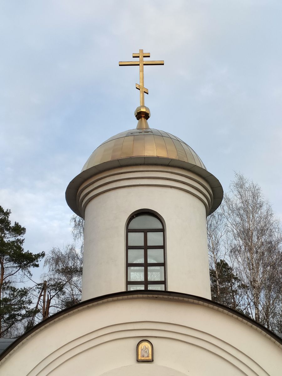 Часовня Смоленской иконы Божией Матери, 71 км Минского шоссе (Одинцовский городской округ и ЗАТО Власиха, Краснознаменск, Московская область). архитектурные детали