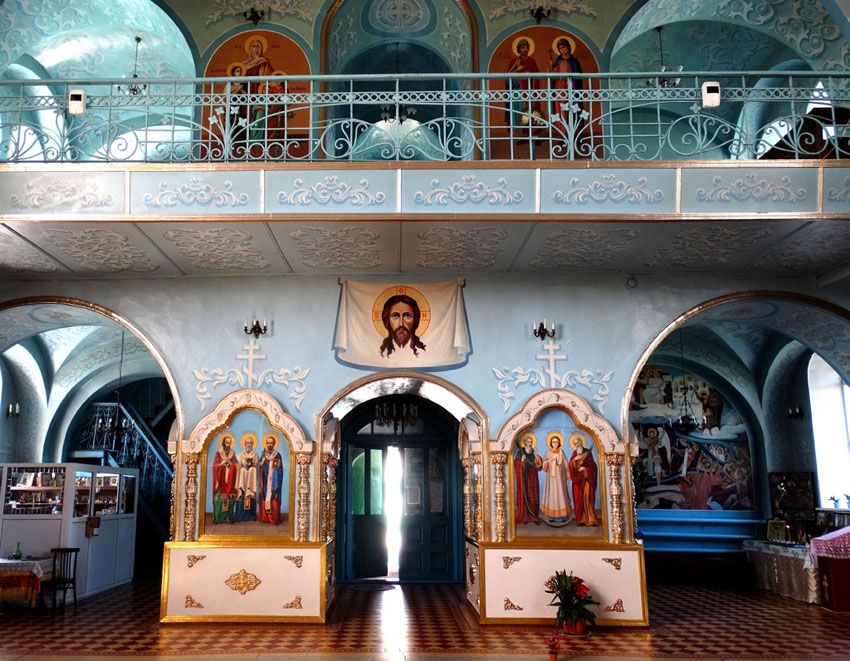 Дубовый Овраг. Церковь Никиты мученика. интерьер и убранство