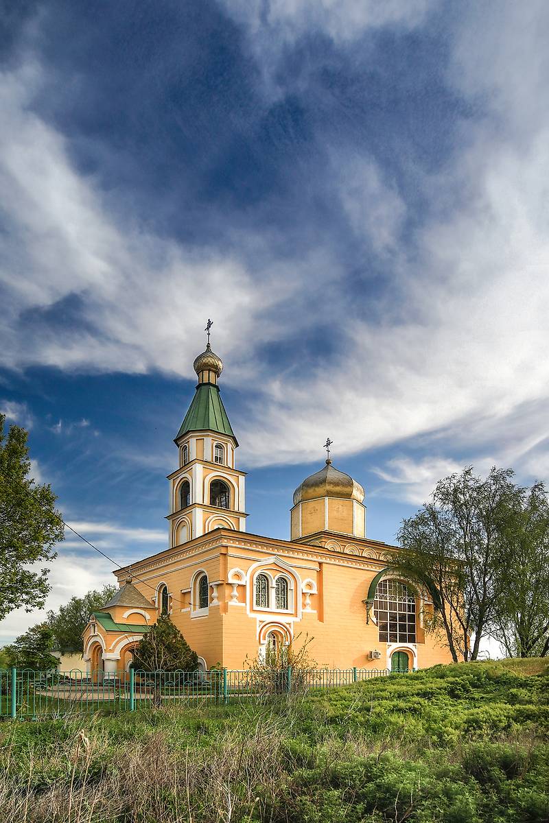 фасады. Церковь Никиты мученика, Дубовый Овраг (Светлоярский район, Волгоградская область)