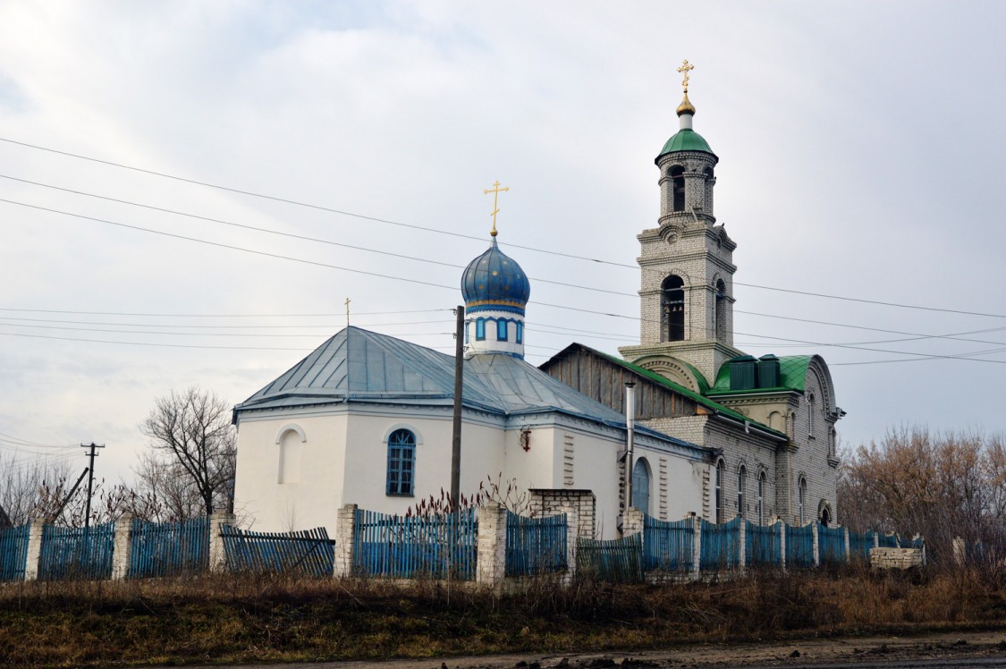 Церковь Алексия, митрополита Московского, Нижнее Турово (Нижнедевицкий район, Воронежская область). фасады