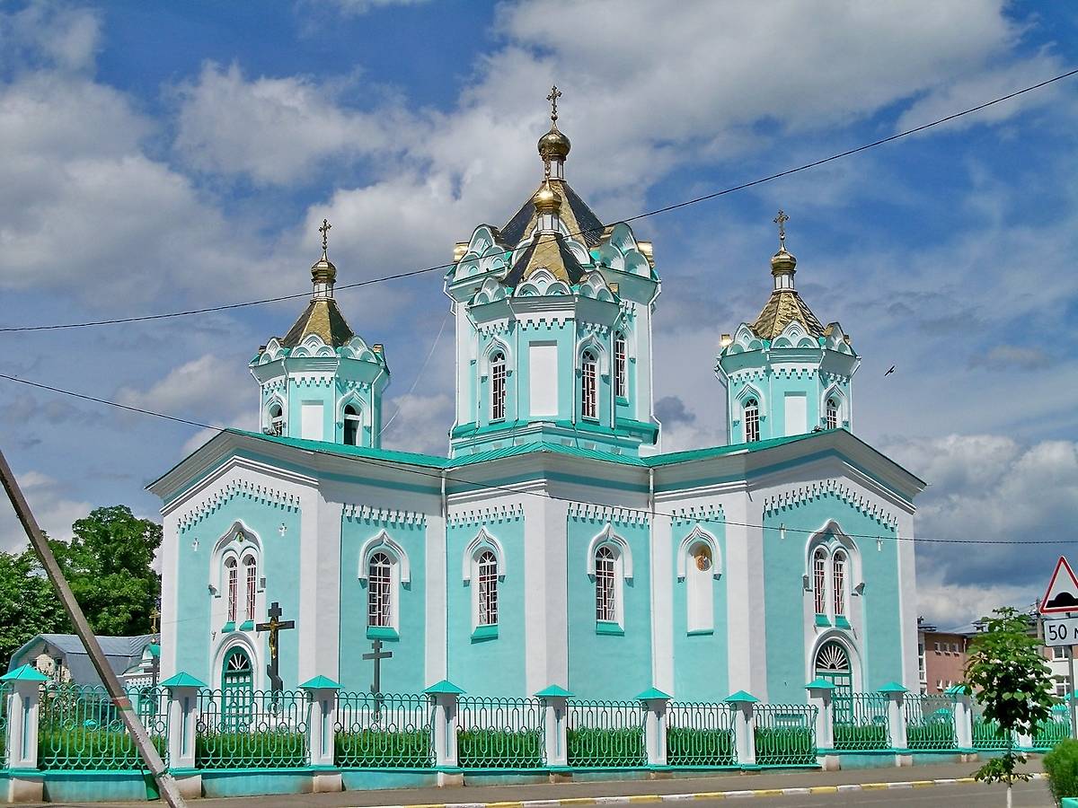 фасады. Собор Троицы Живоначальной, Хотимск (Хотимский район, Беларусь, Могилёвская область)