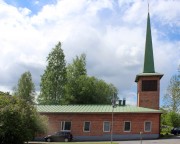 Церковь Михаила Архангела, Боковой фасад колокольни<br>, Миккели, Южное Саво, Финляндия