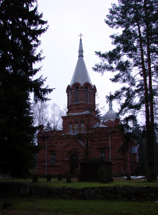 Церковь Николая Чудотворца (Воздвижения Креста Господня), Коувола (Кюменлааксо, Финляндия). фасады