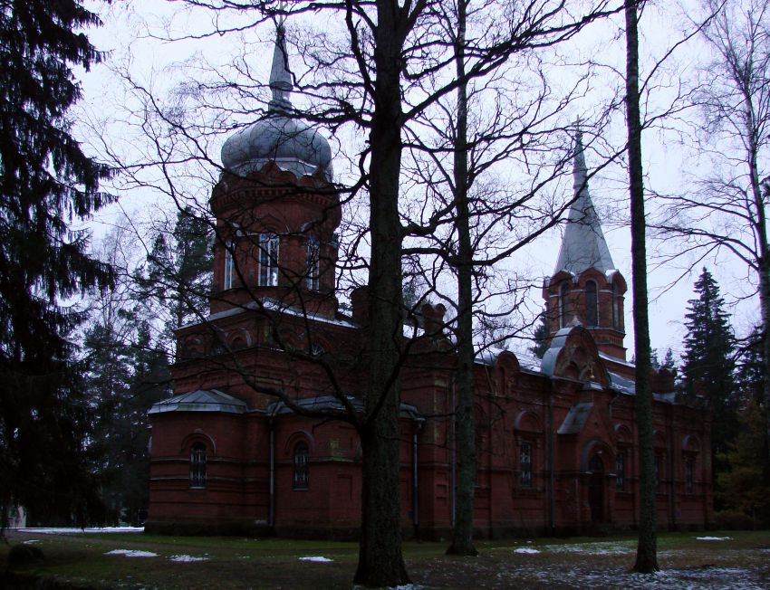 Церковь Николая Чудотворца (Воздвижения Креста Господня), Коувола (Кюменлааксо, Финляндия). фасады
