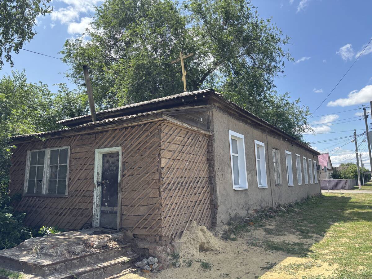 Церковь Николая Чудотворца, Советская (Советский район, Ростовская область). общий вид в ландшафте