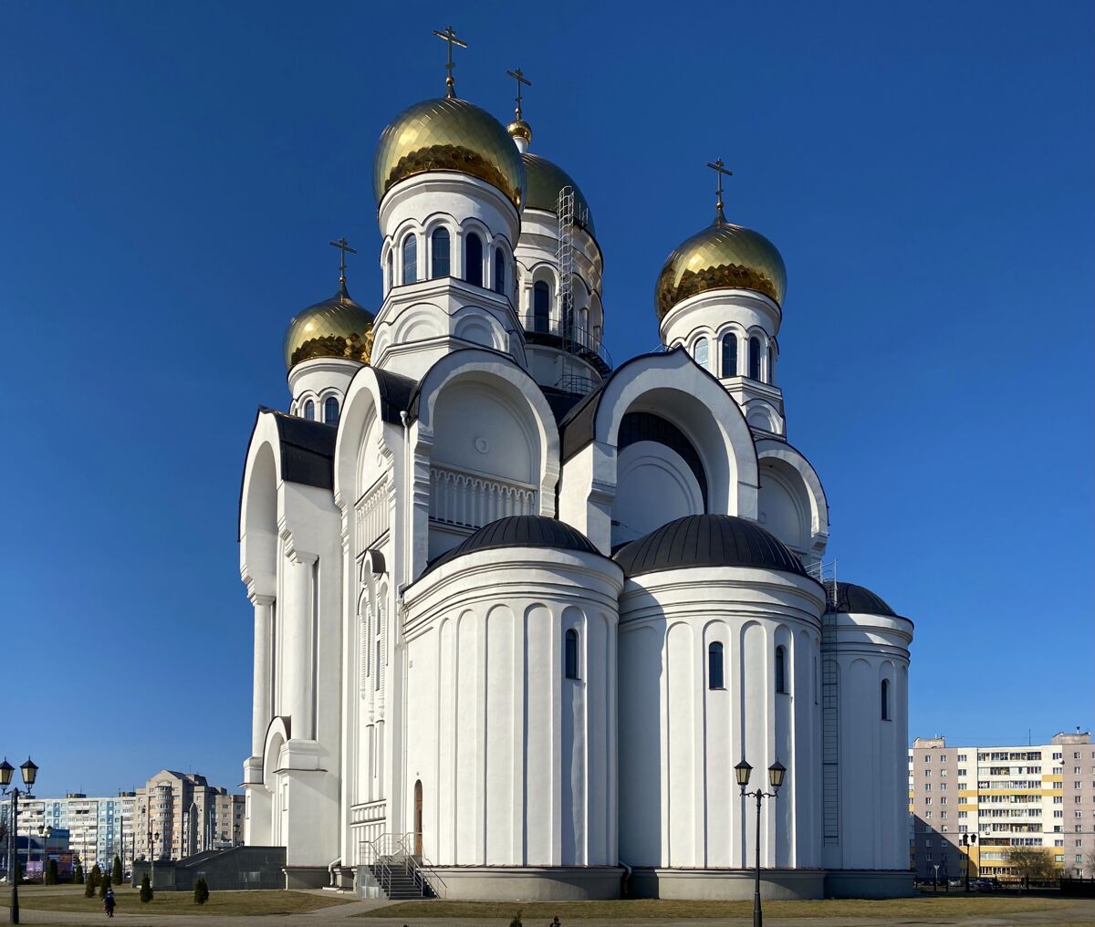 Собор Преображения Господня, Могилёв (Могилёв, город, Беларусь, Могилёвская область). фасады, Вид с юго-востока