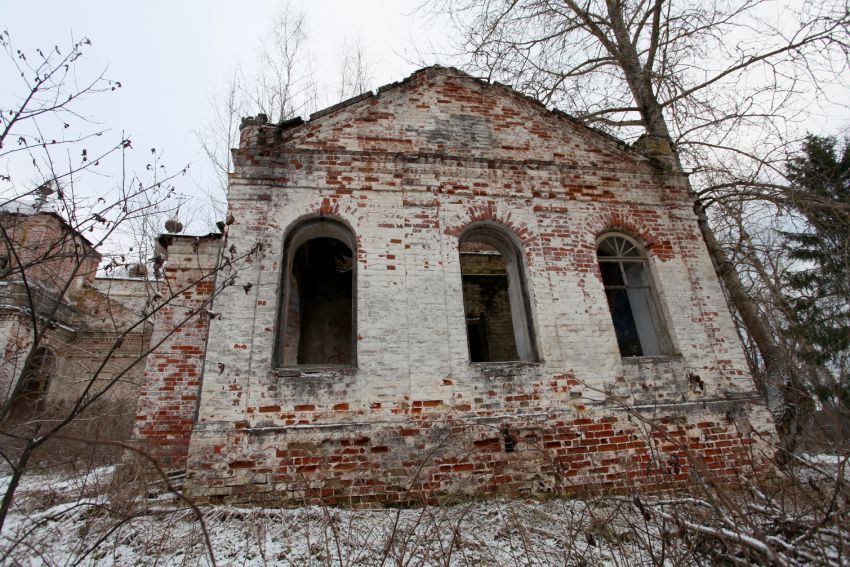 Церковь Казанской иконы Божией Матери, Успенское на Секше, урочище (Любимский район, Ярославская область). архитектурные детали
