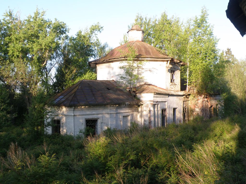 Церковь Казанской иконы Божией Матери, Успенское на Секше, урочище (Любимский район, Ярославская область). фасады