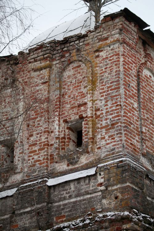 Церковь Успения Пресвятой Богородицы, Успенское на Секше, урочище (Любимский район, Ярославская область). архитектурные детали