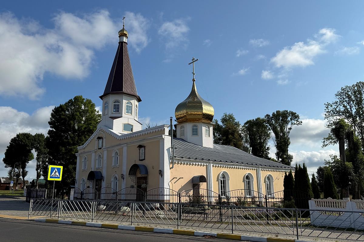 фасады. Церковь Воскресения Христова, Кричев (Кричевский район, Беларусь, Могилёвская область)